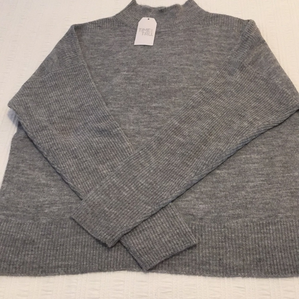 Blogger fave Time and Tru mock neck sweater
